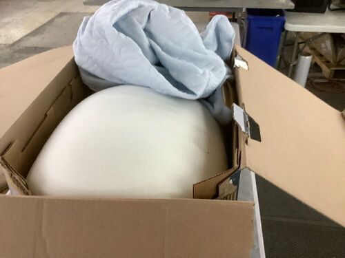 Serenity Cooling Mattress Topper, Queen - Lot 699