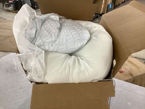 Serenity Cooling Mattress Topper, Queen - Lot 714
