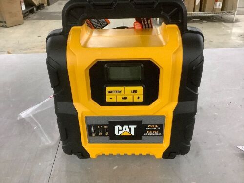 CAT 2500 Amp Lithium Jump Starter and Air Compressor - Lot 695
