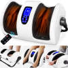 Reflexology Shiatsu Foot Massager w/ High-Intensity Rollers, Remote Control - Thumbnail 1