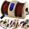 Reflexology Shiatsu Foot Massager w/ High-Intensity Rollers, Remote Control - Thumbnail 1