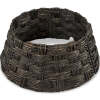 Basket Woven Hyacinth Christmas Holiday Tree Collar - 24in - Thumbnail 1