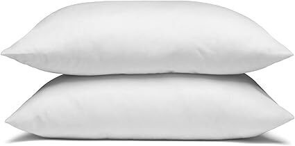Manchester Mills TemperLoft Serenity Pillows King (Set of 2), Down/Down Alternative Fill, 20x36, 100% Cotton Cover, Found in Leading Hotels Nationwide Hospitality Quality Delivered to Your Home - Lot 4757