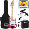 Kids Electric Guitar Beginner Starter Kit w/ 5W Amplifier - 30 in - Thumbnail 1