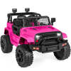 12V Kids Ride-On Truck Car w/ Parent Remote Control, Spring Suspension - Thumbnail 1