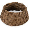 Basket Woven Hyacinth Christmas Holiday Tree Collar - 24in - Thumbnail 1