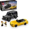 LEGO Speed Champions Mercedes-AMG G 63 & Mercedes-AMG SL 63 Building Toys - Kids Pretend Play Toy Cars for Boys & Girls, Ages 10+ Years - Gifts for Birthdays - Thumbnail 1