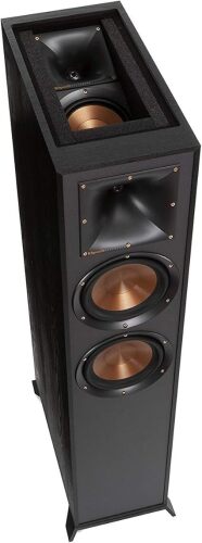 Klipsch R-625FA Powerful Detailed Floorstanding Single Home Speaker Black - Lot 4