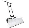 Galvanized Blade 2-Wheel Snow Pusher w/ Adjustable Handle - 36in - Thumbnail 1