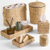 6-Piece Water Hyacinth Bathroom Set - Thumbnail 1