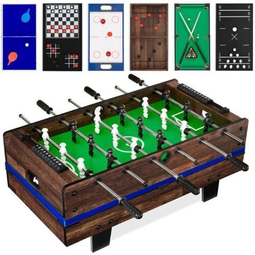 11-in-1 Combo Game Set w/ Ping Pong, Foosball, Air Hockey, 5 Storage Bags - Lot 720