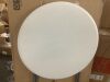 Bar Height Folding Table Indoor Outdoor Accessory w/ Thick Table Top - 32in - Thumbnail 3
