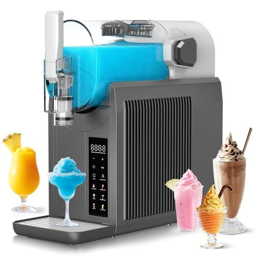 Kourice No Ice Needed Slushy Machine 92oz Capacity, 6 Preset Programs, LED Display - Lot 83