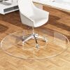 Beveled Edge 36" Round Office Chair Mat - Thumbnail 1