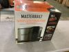 Masterbuilt 10 Liter XL Electric Fryer, Boiler, Steamer in Silver - Thumbnail 2