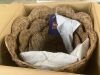 Scalloped 3PC Water Hyacinth Nesting Baskets - Thumbnail 3
