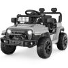 6V Kids Ride-On Truck Car w/ Parent Remote Control, 4-Wheel Suspension - Thumbnail 1