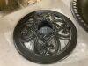 Vintage Outdoor Garden Bird Bath w/ Fleur-de-Lis Accents - Thumbnail 3