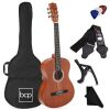 Beginner Acoustic Guitar Set w/ Case, Strap, Extra Strings - 38in - Thumbnail 1