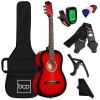 Beginner Acoustic Guitar Set w/ Case, Strap, Extra Strings - 38in - Thumbnail 1