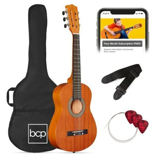 Kids Acoustic Guitar Beginner Starter Kit w/ Carrying Case - 30in - Lot 221