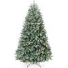 9' Pre-Lit Artificial Blue Spruce Christmas Tree, w/ Twinkling 2-in-1 LEDs - Thumbnail 1
