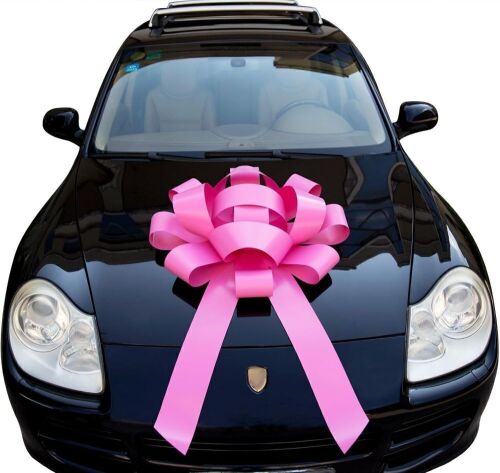 30" Giant Magnetic Car Bow, Pink - Lot 768