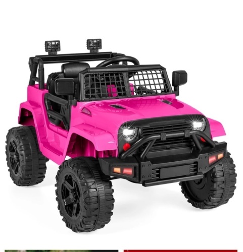 12V Kids Ride-On Truck Car w/ Parent Remote Control, Spring Suspension - Lot 82