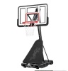 Adjustable 4.4-10ft Basketball Hoop, w/ Shatterproof Backboard, Ball Return - Thumbnail 1
