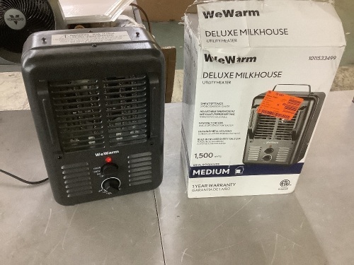 WeWarm Deluxe Milkhouse Utility Heater - No Handle - Lot 814JF