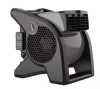 Lasko Pivoting 11.2 in. 3 Speed High Velocity Blower Fan for Home, Job Site in Gray, 375 CFM, 2 120V Outlets, Circuit Breaker - Thumbnail 1