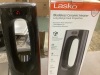 Lasko Bladeless 1500W 28 in. Black Electric Oscillating Tower Ceramic Space Heater with Remote Control and Digital Display - Thumbnail 4