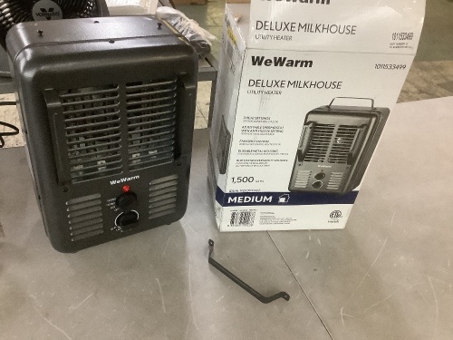 WeWarm Deluxe Milkhouse Utilty Heater - Lot 864JF