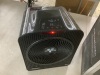 Vornado Forced Air Velocity 5 Whole Room 1500-Watt 5118 BTU Electric Space Fan Electric Heater Furnace, Black - Thumbnail 3