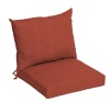 Lot of (2) Arden 21 in. x 21 in. Sedona Valencia Outdoor Dining Chair Cushions - Thumbnail 1