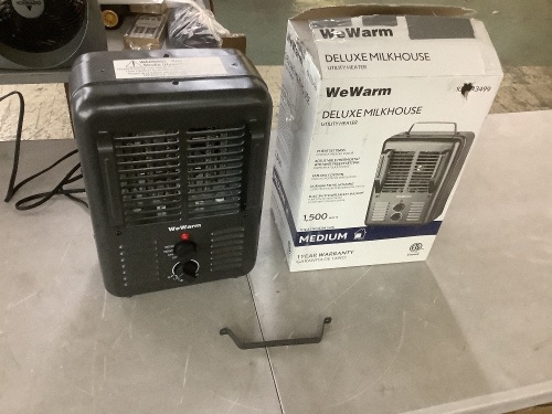 WeWarm Deluxe Milkhouse Utility Heater - Lot 876JF