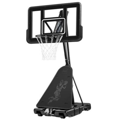 Adjustable 4.4-10ft Basketball Hoop, w/ Shatterproof Backboard, Ball Return - Lot 137