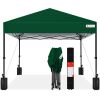 One-Person Setup Instant Pop Up Canopy w/ Case, 4 Weight Bags - 12x12ft - Thumbnail 1