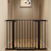 29-42 inches Metal Baby Gate, 30 inches Tall Pressure Mounted - Thumbnail 1