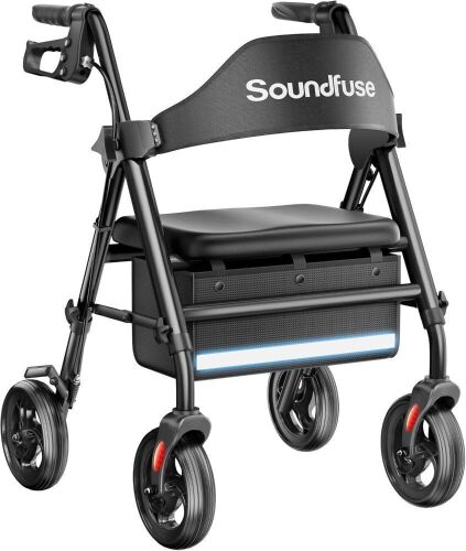 Soundfuse Rollator Walker with Seat - Lot 265