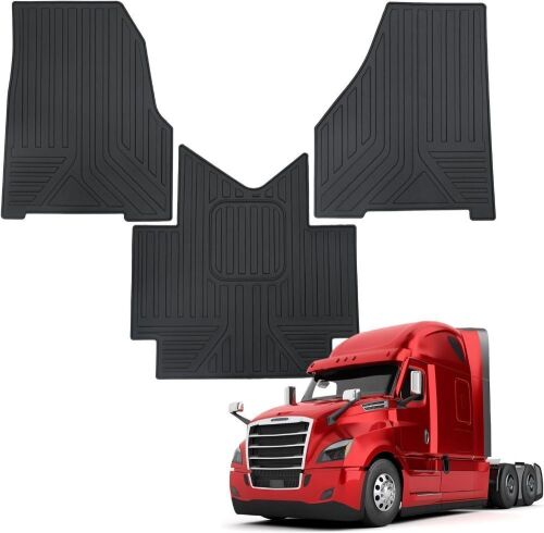 Floor Mats Compatible with 2018-2026 Freightliner Cascadia - Lot 762
