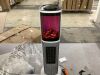 Electric Ceramic Tower Space Heater with 3D Flame - Thumbnail 2