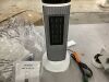 Electric Ceramic Tower Space Heater with 3D Flame - Thumbnail 4