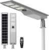 12000W Solar Street Light, Dusk to Dawn with 60,000mAh LiFePO4 Battery & Motion Sensor - Thumbnail 1