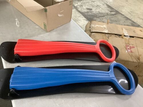 Lot of (2) Foldable Snowboard Sleds - Lot 384