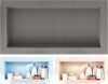 Tile Ready Shower Niche Insert, Inner Size 12"x28", Outer Size 16”x32”, Depth 4" - Thumbnail 1