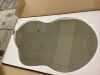 Irregular LED Lighted Vanity Mirror 48" x 30" - Thumbnail 4
