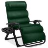 Oversized Zero Gravity Chair, Folding Outdoor Recliner w/ Removable Cushion - Thumbnail 1