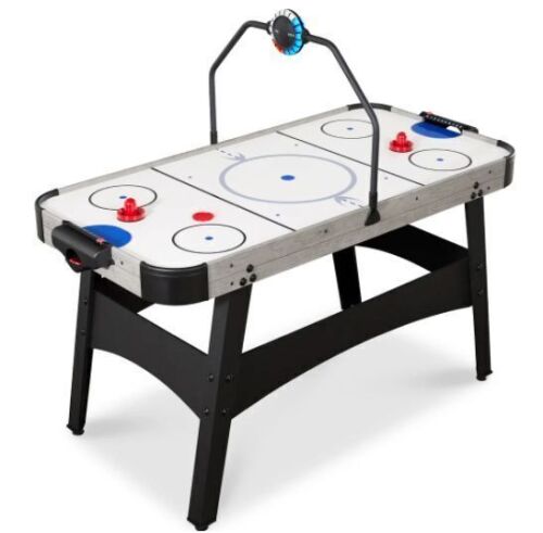 Air Hockey Game Table w/ LED Lights, Scoreboard, Powerful Motor - 54in - Lot 176