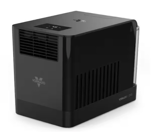 Vornado EV3 1.5 Gal. Evaporative Humidifier for 670 sq. ft. in Black with Powerful DC Motor - Lot 981JF